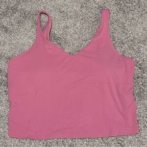 Lululemon Pink Blossom Align Tank Sz 18